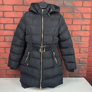 Red Marine Paris Size‎ 14 Black Puffer Winter Jacket – Plus-Size, Quilted